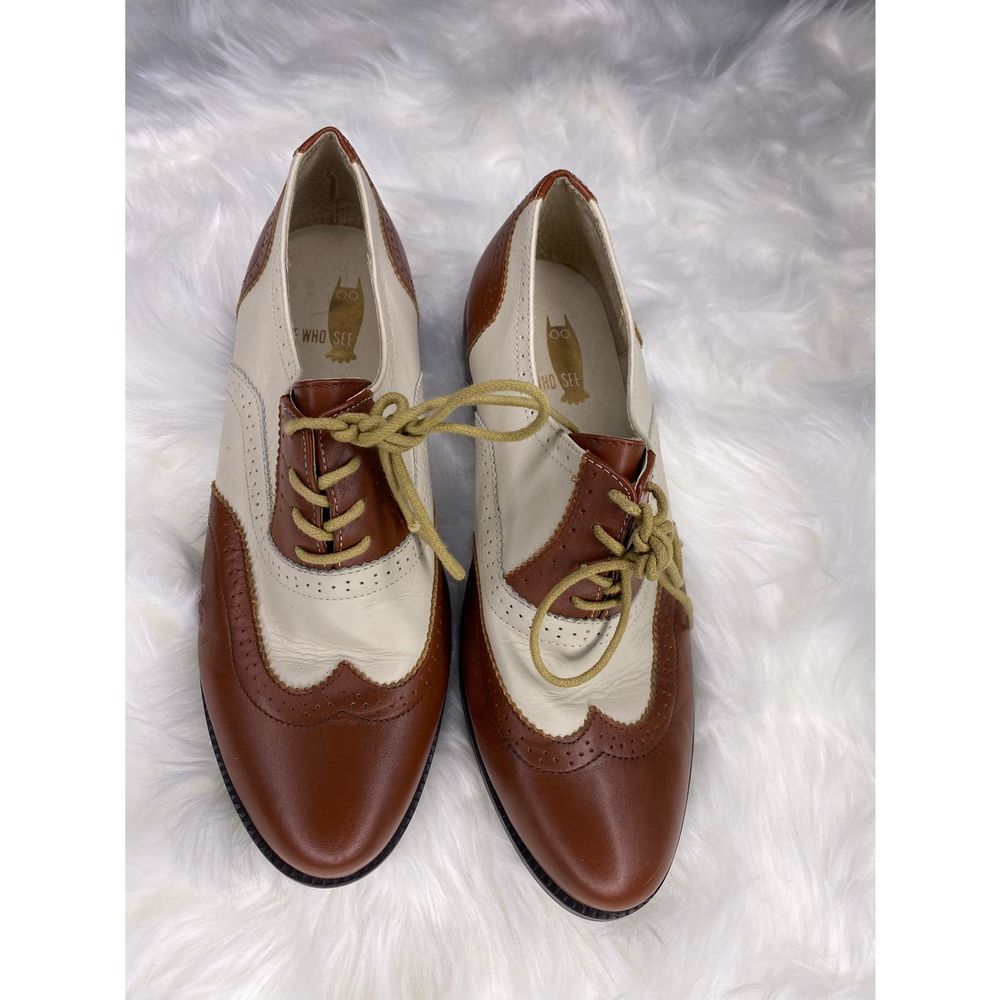 Vintage Wingtip Oxfords